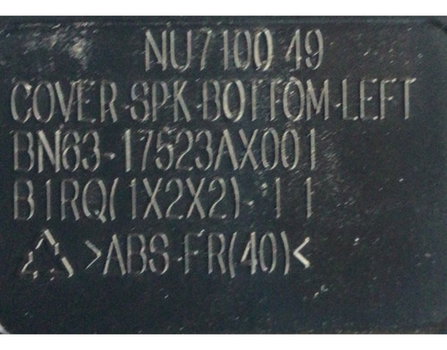 Bocinas Samsung Bn96-45632c Bn63-17539a Un65nu6900fxza Fa01 (Usado)
