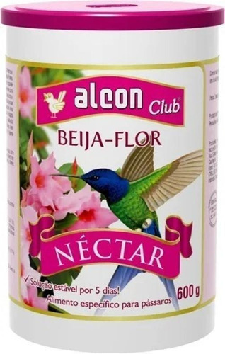 Alcon Beija Flor Néctar 600g Alimento Passaros