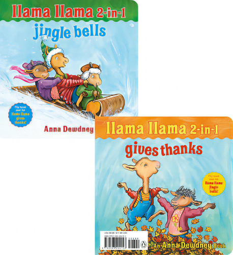 Llama Llama 2-in-1: Gives Thanks/jingle Bells, De Dewdney, Anna. Editorial Viking Books For Young Readers, Tapa Dura En Inglés
