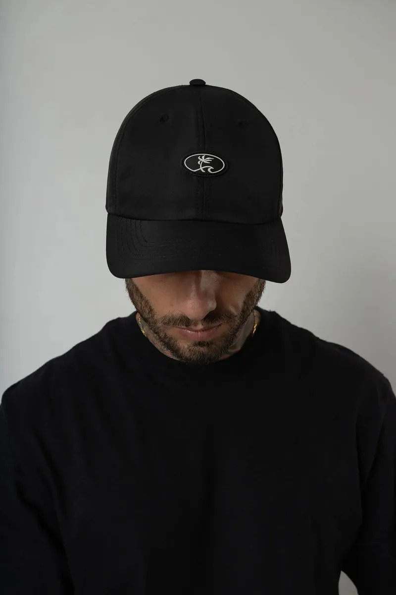 Bone Aba Curva Okdok Preto Unic