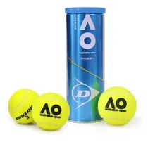 Comprar Tubo Dunlop Ao Australian Open X3 Pelotas Tenis Padel  Amarillo