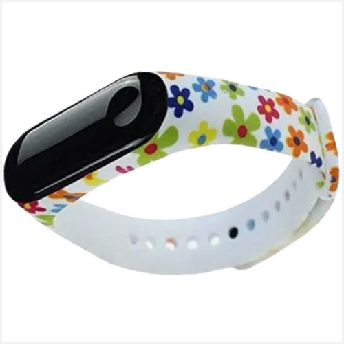 Pulseira Mi Band 3 - Flores - Principal