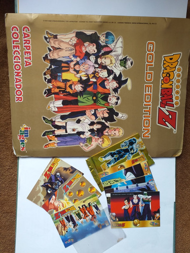 Carpeta Coleccionador- Coleccion Dragon Ball Z- Gold Edition (Usado)