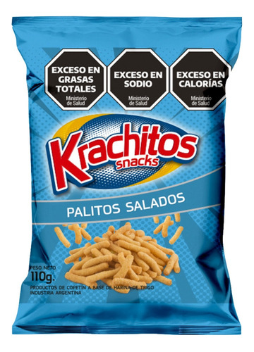Pack X 24 Palitos Salados Krachitos X 110 Grs.