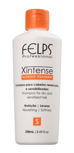 Imagem 1 de 2 de Felps Shampoo Xintense 250ml Para Cabelos Ressecados +brinde
