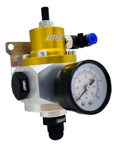 Dosador Esférico 1:1 Modelo R1 Dourado Com Niples -8an Unq1