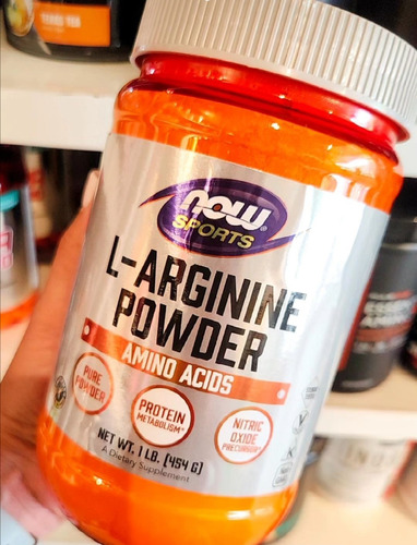 Suplemento Now Sport L Arginina Powder Amino Ácido 76 Serv