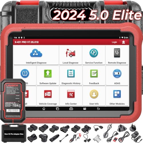 Launch X431 Pros V+ 5.0 Escáner Bidireccional Con Conector
