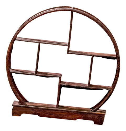 Pantalama De Madera Stand Tea Rack Rack Elegant Portable