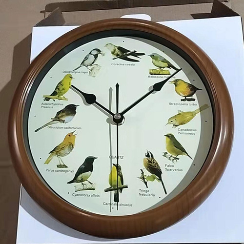 Reloj De Pared De Pájaro Minimalista Silencioso Que Reloj ,