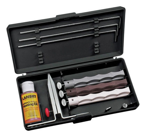 Sistema De Afilado Lansky Natural Arkansas: Kit Natural De