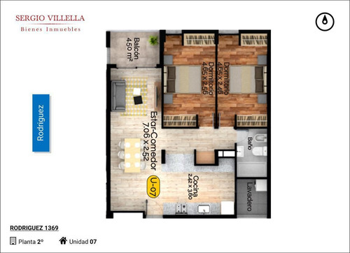 Imagen 9 de 11 de 2 Dormitorios En Venta En Rosario