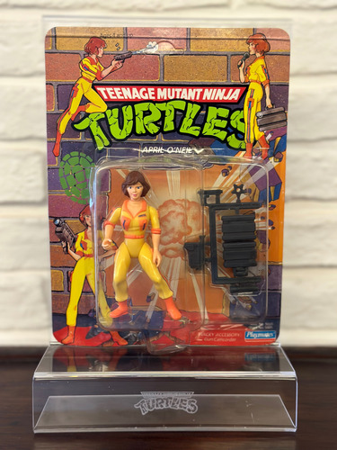 Tortugas Ninja - April Oneil Playmates 1990 Unpunched