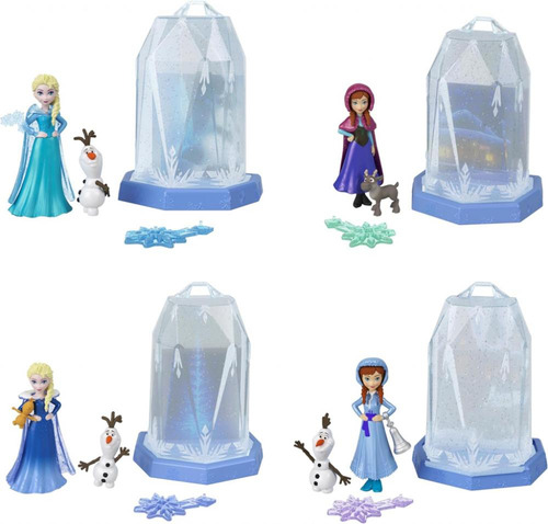 Minimuñeca Ice Reveal de Disney Frozen, Mattel Hrn72