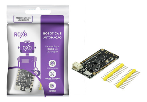 Wemos Esp32 Lolin32 Lite - Roxo
