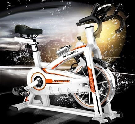 Bicicleta Ergometrica Spinning Branca 120kg Oneal Tp1100