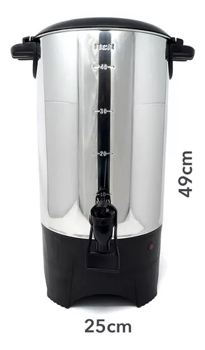 Magin Shop - Cafetera industrial 6lt RCA 1 año de garantía Entrega cdmx $  850 Cuerpo de acero inoxidable. Capacidad para 40 tazas. Filtro extraíble y  lavable. Nivel de llenado graduado. La