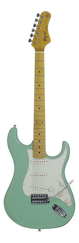 Guitarra Tagima Tg530 Woodstock Vintage Surf Green Verde Material do diapasão Bordo Orientação da mão Destro