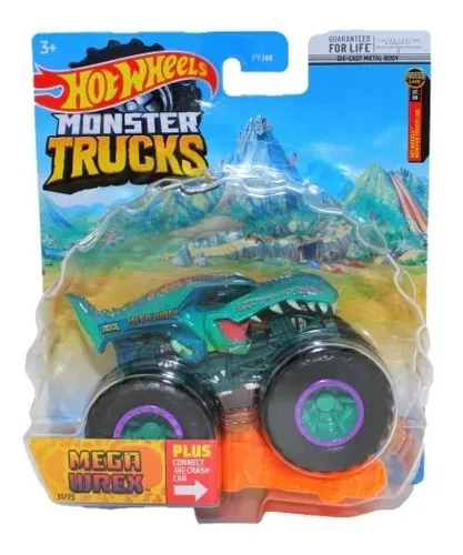 Mega construx Hot Wheels Monster Trucks Pista Mega Wrex Multicolor