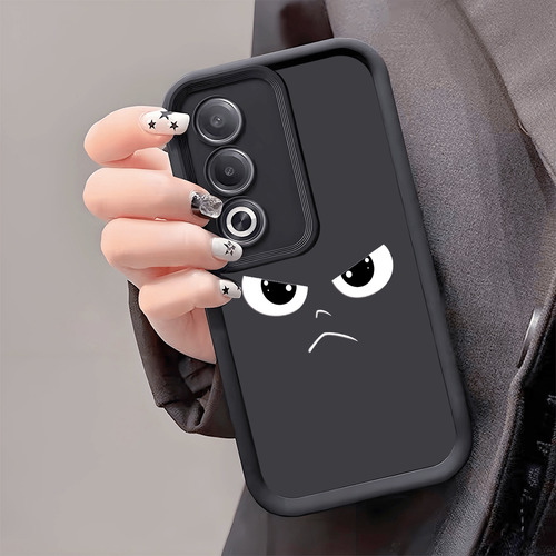 Funda Antigolpes Expresión Enojada, Funda Antideslizante Compatible Con iPhone, Galaxy