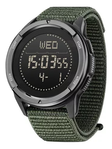 Reloj Digital Masculino North Edge De Fibra De Carbono