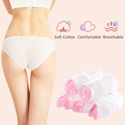 Abtrav Calzoncillos Desechables Para Mujer, Paquete De 10