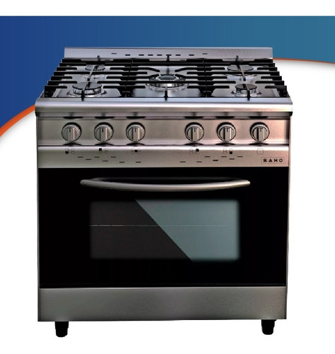 Imagen 2 de 5 de Cocina Industrial Familiar Morelli Saho 82 Cm Puerta Visor