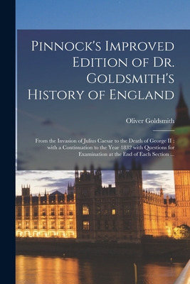 Libro Pinnock's Improved Edition Of Dr. Goldsmith's Histo...