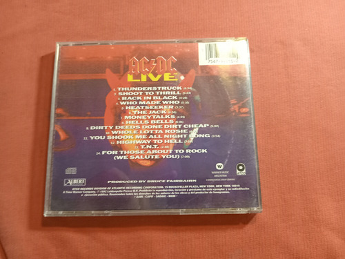Acdc / Acdc Live / Ind Arg B35 Estándar (Usado)