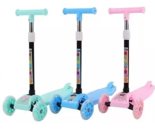 Scooter Para Niños Plegables De Diferentes Colores