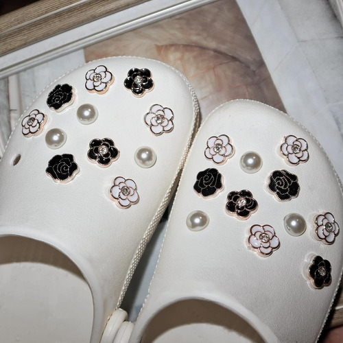 Dijes De Flores Para Zapatos Clásicos Cros Clog Sandalias Ac