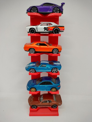 Imagen 5 de 8 de Estantería Autos Escala Soporte Hotwheels Hot Wheels