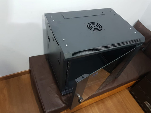 Imagen 6 de 7 de Rack De Red Mural 9u Unidades 19 Pulgadas 450mm Prof Prosoft