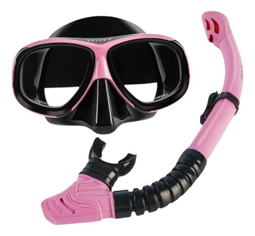 Máscara De Buceo 2.5d Para Miopía, Conjunto De Snorkel