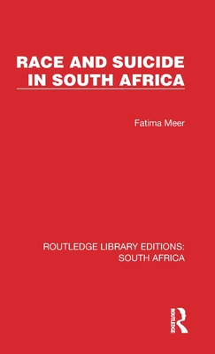 Libro Race And Suicide In South Africa - Meer, Fatima