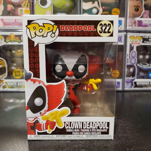 Funko Pop Deadpool - El Payaso Deadpool 322