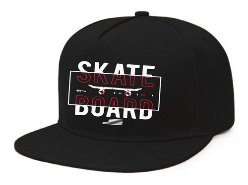 Gorras Planas Snapback Personalizadas Ref: Skateboard