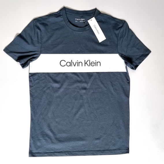 Camiseta Calvin Klein Azul | MercadoLibre 📦