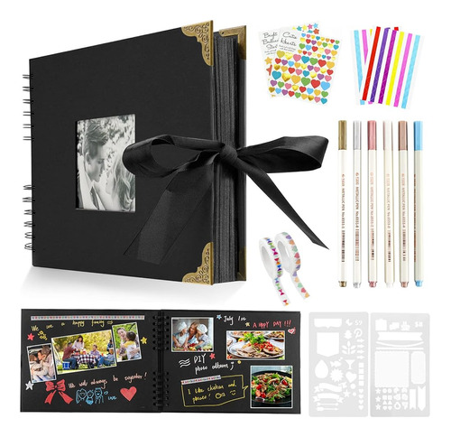 Newthinking Diy Photo Albums Scrapbook, 80 Páginas A4 Álbum