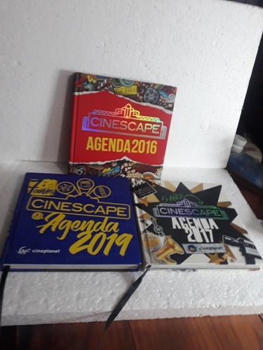 Agendas Cinescape 2016, 2019, 2017