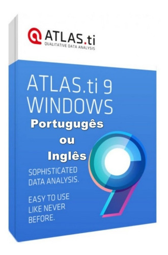 Imagem 1 de 4 de Atlas Ti 9 Nova Versão + Português Ou Inglês