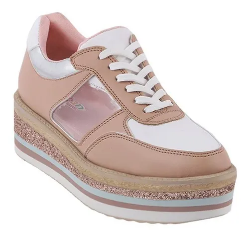 Tenis plataforma cklass hot sale