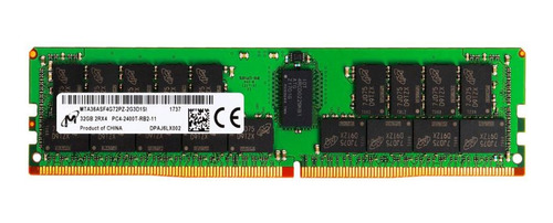 Memoria Ram Micron 32gb 2rx4 Pc4-2400t Ecc Reg Para Servidor