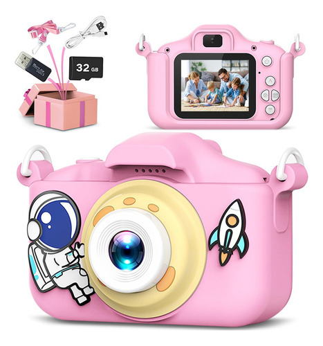 Camara Fotografica Hd For Niños Regalos De Navidad