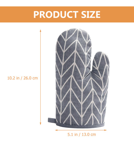 1 Par De Guantes De Horno Gruesos Para Hornear