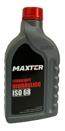 Aceite Hidraulico  Maxter Iso 68 Quarto