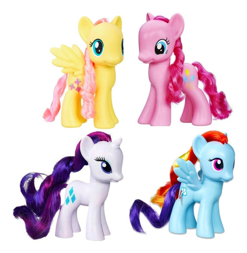 My Little Pony Pack 4 Figuras 8 Cm Hasbro Rarity