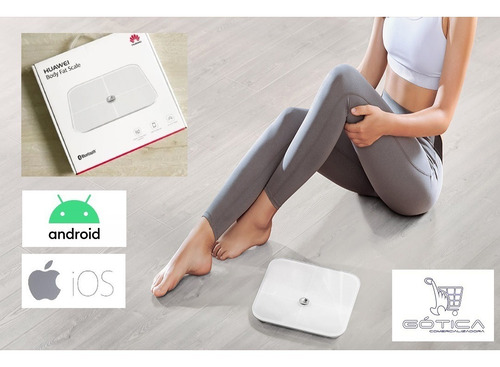 Bascula Balanza Electrónica Inteligente Huawei Androi -ios