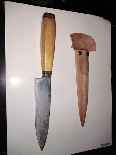 Cuchillo Facón Argentino Tandilense Hecho A Mano Artesanal