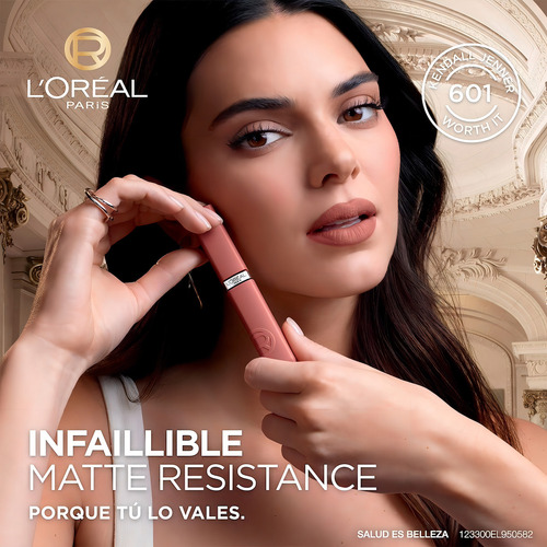 Labial Liquido Infaillible Mate Loréal Paris 635 Worth It Me Worth It Medium 635